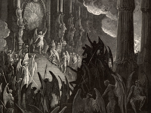 Satan in Council by Gustave Dore