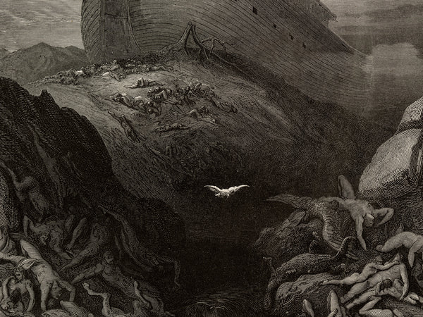 The Dove Sent Forth from the Ark by Gustave Dore