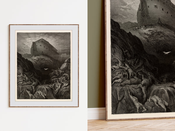 The Dove Sent Forth from the Ark by Gustave Dore