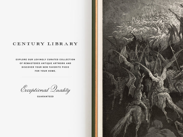 The Rebel Angels Summoned to the Conclave by Gustave Dore
