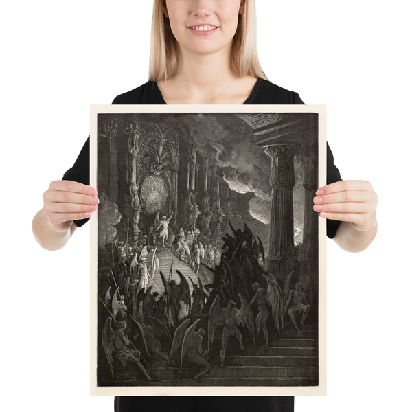 Satan in Council by Gustave Dore